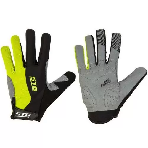 Перчатки STG с длинными пальцами и защитной прокладкой застежка на липучке от магазина Супер Спорт