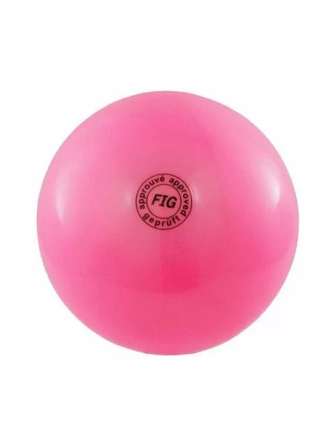 Мяч для художественной гимнастики (15 см, 280 гр, розовый) от магазина Супер Спорт