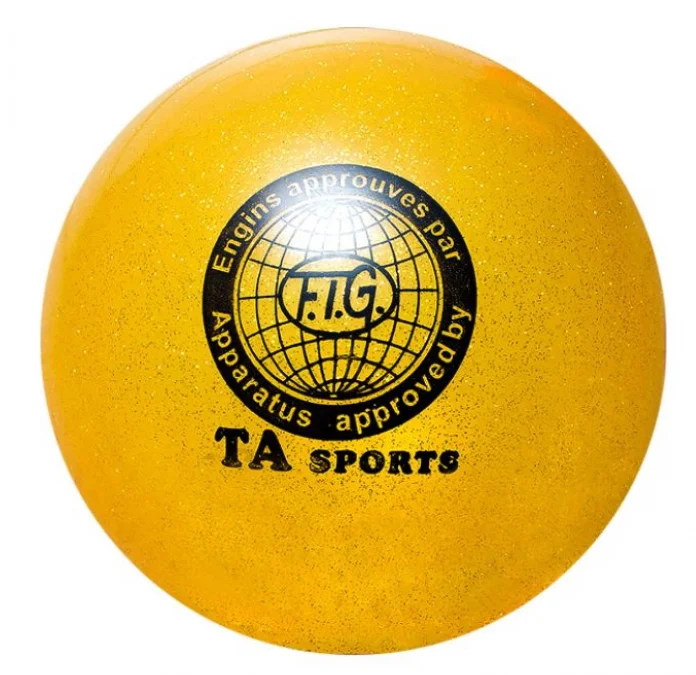 Мяч Ronin для художественной гимнастики 15 см желтый от магазина Супер Спорт