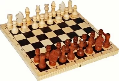 картинка Шахматы Larsen парафиновые с доской 