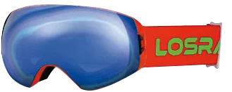 Маска горнолыжная LOSRAKETOS ASTRO blue mirror от магазина Супер Спорт