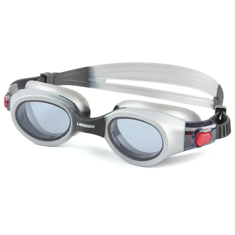 Очки для плавания LARSEN GG1940 black grey от магазина Супер Спорт