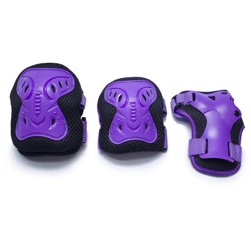 Защита роликовая TechTeam Safety line 200 фиолетово-черная от магазина Супер Спорт
