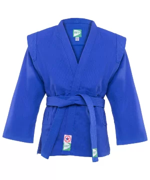 Куртка для самбо Green Hill JS-302 синяя от магазина Супер Спорт