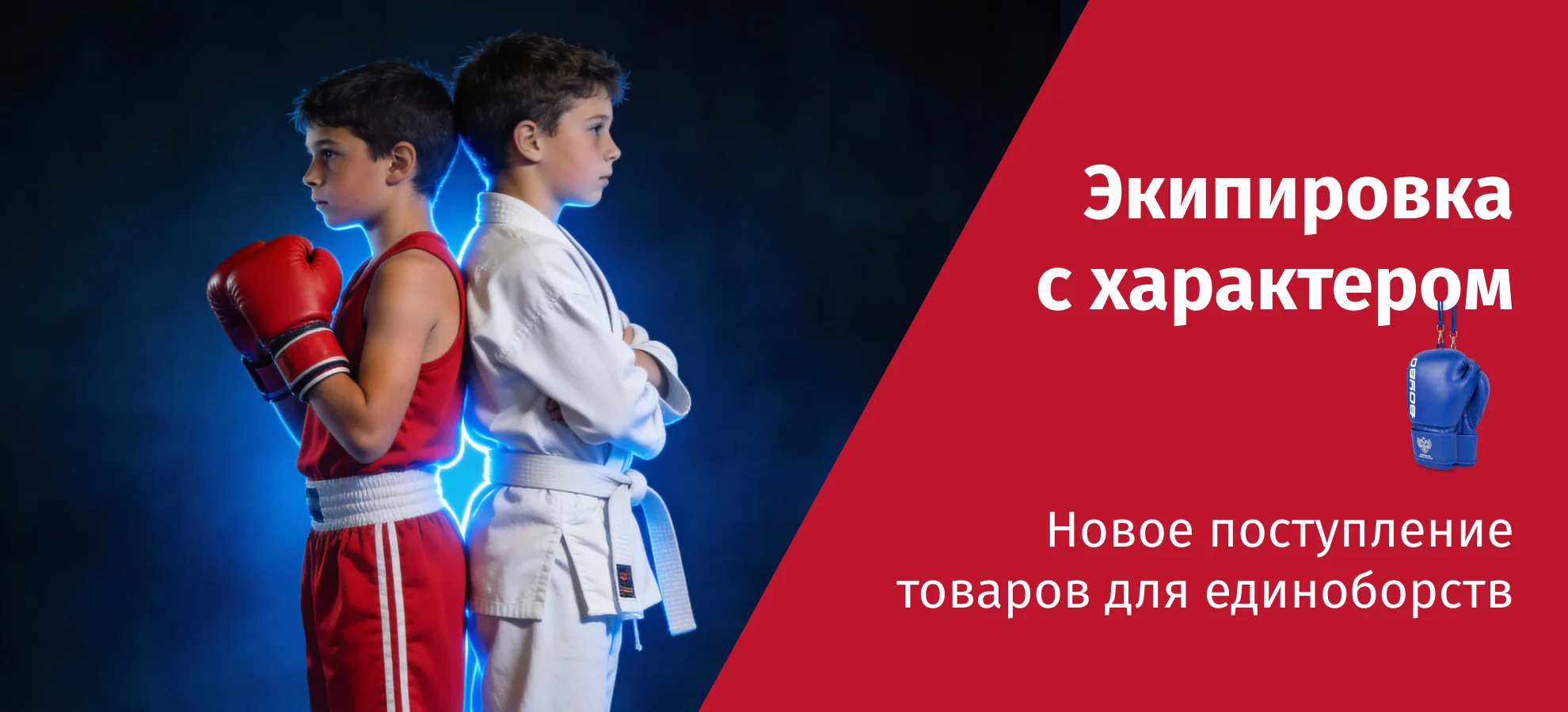 Поступление товаров для единоборств