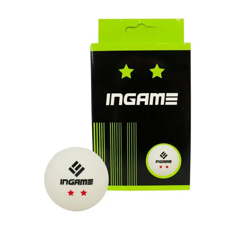 Мяч настольного тенниса Ingame 2* IG020 6 шт от магазина Супер Спорт
