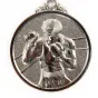 картинка Медаль Larsen бокс 50 мм серебряная 