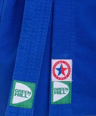 картинка Куртка для самбо Green Hill JS-302 синяя 
