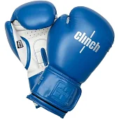 Перчатки бокс Clinch Fight 2.0 сине-белые С137 от магазина Супер Спорт