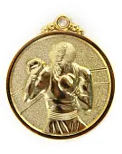 Медаль Larsen бокс 50 мм золотая от магазина Супер Спорт