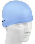 Шапочка для плавания Mad Wave Pastel голубая от магазина Супер Спорт