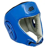 Шлем боевой BoyBo BH500 кожа синий от магазина Супер Спорт