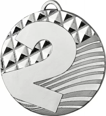 картинка Медаль MD 1750  50мм серебряная 