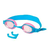 Очки для плавания INDIGO RACER сине-розовый G2705 от магазина Супер Спорт