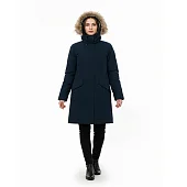 Пальто Rock Pillars женское Эвенкия v2 темно-синий от магазина Супер Спорт