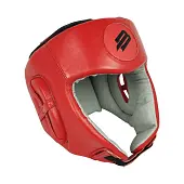 Шлем боевой BoyBo BH500 кожа красный от магазина Супер Спорт