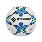 Мяч футбольный INGAME PRO QUANTRO голубой р.4 от магазина Супер Спорт