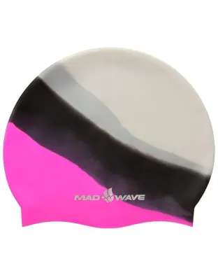 картинка Шапочка для плавания Mad Wave Multi розовая 