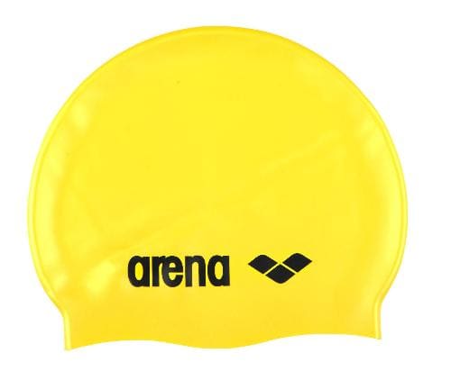 Шапочка для плавания ARENA Classic Silicone Cap желтая от магазина Супер Спорт