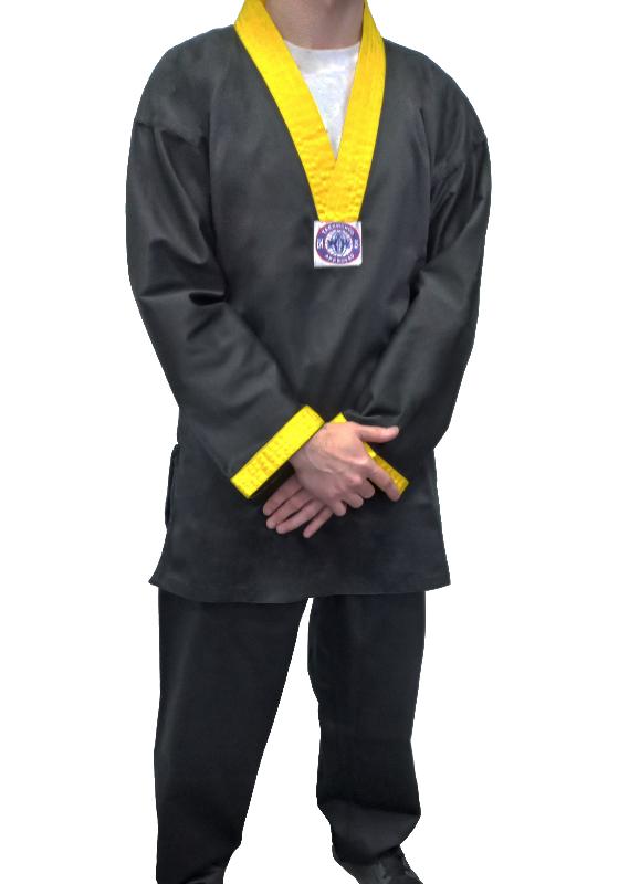 Униформа для тхэквондо ЛЕКО черная от магазина Супер Спорт