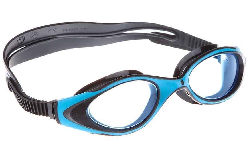 Очки для плавания Mad Wave Flame голубой-черный от магазина Супер Спорт