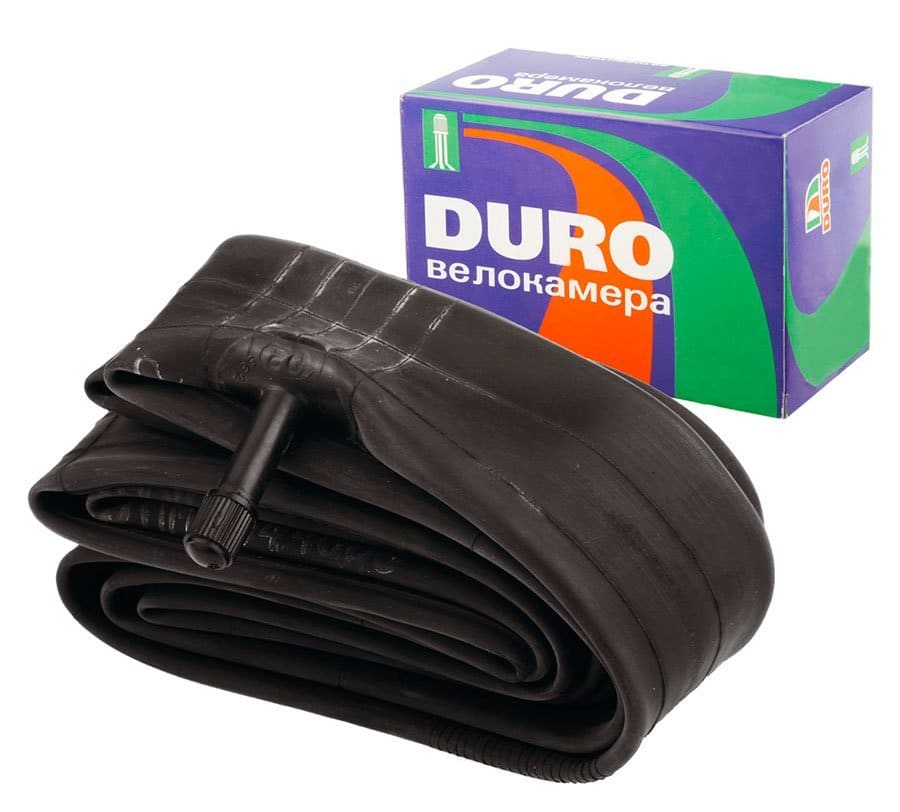 Камера Duro резиновая с колпачками 030013 14*1.75 от магазина Супер Спорт