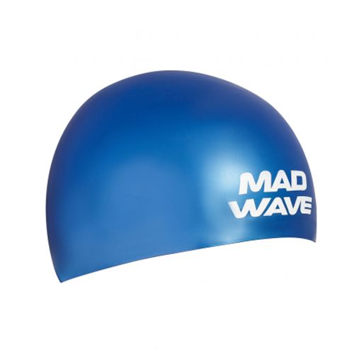 Шапочка для плавания Mad Wave Soft Fina Approved blue от магазина Супер Спорт