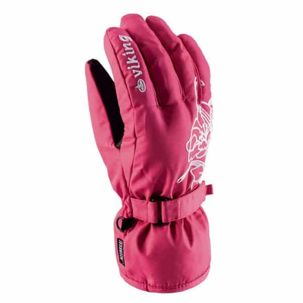 Перчатки горнолыжные Viking Mallow розовые от магазина Супер Спорт