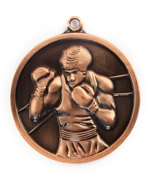 Медаль Larsen бокс 50 мм бронзовая от магазина Супер Спорт
