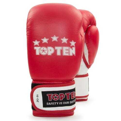 Боксерские перчатки Top Ten класса А 12 oz от магазина Супер Спорт
