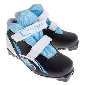 Лыжные ботинки TREK Distance детские SNS ИК black blue от магазина Супер Спорт