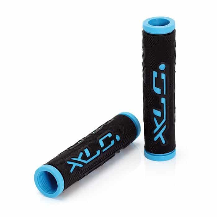 Грипсы XLC Bar Grips 125mm черно-голубые от магазина Супер Спорт