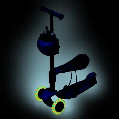 картинка Самокат-беговел с ручкой RGX BUGSY +LED 