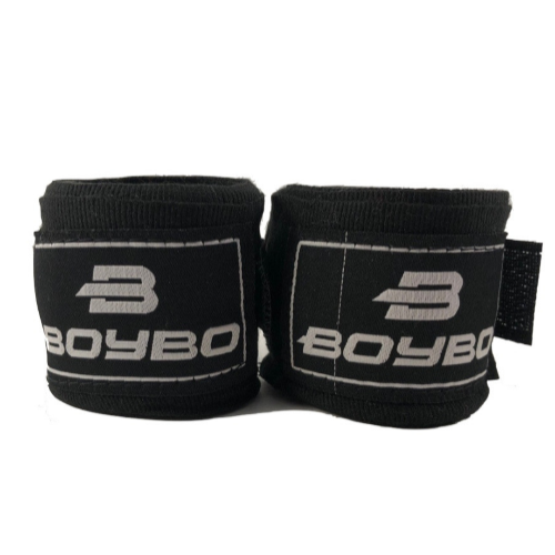 Бинты BoyBo 3,5 хлопок черный от магазина Супер Спорт